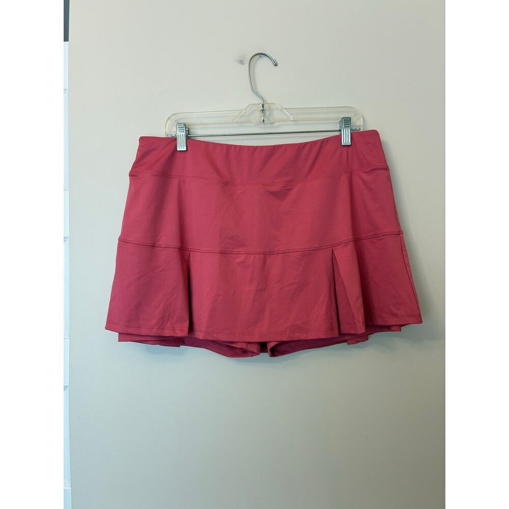 Zyia Active Chill Clubhouse Tennis Skirt Skort Size XXL Pink